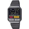 Casio Vintage Orologio Casio Vintage A120WEGG-1BEF acciaio brunito nero