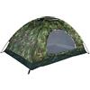 MAGT Tenda da Campeggio Tenda da Trekking, 200 × 150 × 110 cm 2 Persone Impermeabile in Poliestere per Esterni (Mimetico)