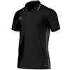 adidas Con16 Cl Polo, Uomo, Nero (Nero/Grivis), XS