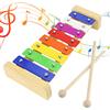 BANTI Strumenti Musicali Bambini Xilofono Scuola Elementare Xilofono Glockenspiel Professionale Con Bacchette Xilofoni Strumento Musicale Giocattolo Xylophone Bambino Glokenspiel per 1 2 3 4 Anno e Oltre