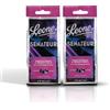 Pastiglie Leone Leone dal 1857 - Sacchetto Caramelle Liquirizia Senateur - Caramelle Gommose alla Liquirizia al profumo di Violetta - 2 Sacchetti da 150gr (2 x 150gr)