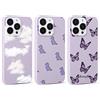 Yoedge 3 Pezzi Custodia per Samsung Galaxy A40 5,9, TPU Silicone Custodia Morbida Ultra Sottile Case con Disegni Fantasia aesthetic,Antiurto Protettiva Originale Cover per Samsung A40, Farfalla