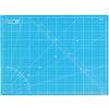 Elan Tappetino da Taglio A2 Blu, Piano da Taglio 45x60 cm, Tappetino Autorigenerante a 5 Strati, Tappeto Antitaglio PVC Riciclato, Cutting Mat A2