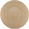 Le Coq Porcelaine LE COQ Skalistos Piatto Segnaposto beige con decoro in rilievo 33 cm - Confezione 4 pezzi