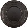 Le Coq Porcelaine LE COQ Skalistos Piatto Segnaposto nero con decoro in rilievo 33 cm - Confezione 4 pezzi