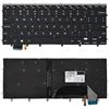 Zhangsihong US Keyboard with Backlight for dell xps 15 9550 9560 (Black)