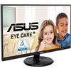 ASUS VA24DQF Monitor Eye Care Gaming da 24" pollici (23.8), IPS, Full HD, Frameless, 100Hz, Adaptive-Sync, Tempo di Risposta 1ms MPRT, HDMI, DisplayPort, Filtro Luci Blu, Antisfarfallio, Nero