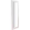Biscottini Specchio da parete lungo 180,5x3,5x60,5 cm - Specchio da terra e parete cornice in legno - Specchio camera da letto e soggiorno - Specchio lungo da parete - Specchiera camera da letto