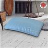 Sleepys Coppia Cuscini Nemo in Memory Foam Polar Gel, 74x42 Alto 13 cm Ortopedico saponetta Forato rinfrescante, Dispositivo Medico con Fodera in Jersey 100% Cotone