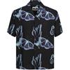 Jack & Jones Jcojeff AOP Resort Shirt SS Relax Camicia a Maniche Corte da Uomo, Pacific Coast/Stampa: Vernice ad Acqua, L