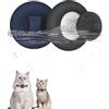 SimpleThings Supporto impermeabile per collare Airtag, anti-smarrimento, compatibile con Apple Airtag GPS Tracker, supporto Airtag in silicone per collari per cani e gatti