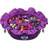CardKingPro Immense Dice Bag con Tasche - Viola - capacità 150+ Dadi - Ottimo Organizzatore per Collezionisti, Perfetto per Dungeons & Dragons [Design Brevettato]