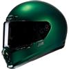 HJC Helmets HJC, Casco Moto Integrale V10 SOLID Deep Green, XS