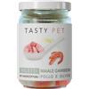 Tasty Pet Filetti di Maiale e Gamberi con Pollo e Olive per Gatti da 80 gr