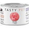 Tasty Pet Polpette al Sugo con Tacchino, Maiale, Zucca e Mela per Cani Mini da 50 gr