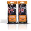 Pastiglie Leone Leone dal 1857 - Sacchetto Caramelle Liquirizia Sukaj - Caramelle Gommose alla Liquirizia aromatizzata all'Arancia - 2 Sacchetti da 150gr (2 x 150gr)