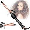 HyAdierTech Ferro Arricciacapelli Professionale in Ceramica Piastra Arricciacapelli da 13mm, Ferro Capelli con Funziona Spegnimento Automatico, Ferro Capelli con 80°C-230°C Temperatura Regolabile