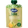 FATER HERO Hero Pouch Banana Pera e Arancia Biologiche 4 Confezioni da 100 Gr