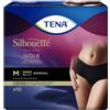 SCA HYGIENE PRODUCTS Tena Silhouette Noir Mutandine Vita Alta Nero Taglia M Plus Confezione 8 Pz