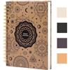 TIEFOSSI Quaderno a Spirale con Righe Universitarie 237x178mm - Quaderno da Ufficio - B5-100gsm Carta Spessa - 200 Pagine - Journal Perfetto per Lavoro e Studio