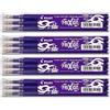 Pilot FriXion Ball - Penna roller 0,7 ricariche (set da 12, colore: Viola)