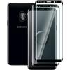 FWang 2 Pezzi Vetro Temperato per Samsung Galaxy S9,con 2 Pezzi di Protezione Fotocamera,3D Full Coverage,Durezza 9H,Anti Graffio,Senza Bolle,HD Pellicola Protettiva