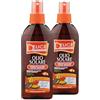 Delice Solaire | Olio Solare Abbronzatura Ultra Bronze, con Olio di Argan, da 150 ml, Confezione da 2 Pezzi
