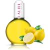 LALILL Olio per unghie 75ml - Olio per la cura delle unghie al limone - Olio per la cura delle unghie e delle cuticole - SPA Manicure Nail Design Mani - Vegan - Con Pipetta