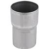 Kuuleyn Adattatore per silenziatore, Attrezzi per scarico da 51 mm a 60 mm Adattatore per tubo di scarico per moto Riduttore Connettore per marmitta Acciaio inossidabile