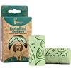 Biosave Sacchetti per Cani, 45 Sacchetti Ecologici Igienici Compostabili Biodegradabili per la raccolta della Cacca dei Cani, Spessi Resistenti non Lasciano Cattivi Odori, Misura Bustine 23x30cm Spessore 17my