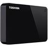 Toshiba Canvio - Hard disk esterno portatile USB 3.0 nero Nero 4 TB