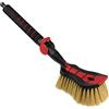 Tom Par Spazzola di Lavaggio ad Acqua I Autolavaggio con Collegamento all'Acqua I Sgancio rapido per l'acqua I Setole morbide, Fini e Delicate I Impugnatura Comoda I Coche | Lunghezza: 54 cm I Rosso