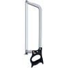Ausonia - Sega professionale per macellaio per taglio carne ossa e surgelati con lama inox Cm 40 e struttura interamente in acciaio inox
