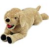 LotFancy Peluche Cane Golden Retriever Taglia Grande Circa 65 cm, Animali di Peluche per Cani, Peluche per Bambini Animali Domestici in Bomboniere per Feste di Compleanno, Natale, Colore Beige