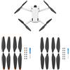 Hsupez 16 Pezzi Elica per Mini 3, Pale di Ricambio per Drone DJI Mini 3, Accessori Stabili, Eliche di Ricambio, Leggere, Poco Rumorose, in Volo (Arancione e Argento)