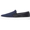 find. Slip-on Skate - Scarpe da Ginnastica Basse Donna, Nero (Navy/Black), 35.5 EU