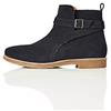 find. FIND Jodhpur Suede - Stivali classici Uomo, Blu (Navy Navy), 44 EU