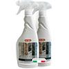 Dr.Neu DR. NEU - Detergente Spray Anticalcare Enzimatico per Marmo, Piano Cottura, Vetroceramica, Ceramica, Superfici Pregiate, Azione Decalcificante e Pulente - Pulizia Casa Superfici Delicate - 500ml, 2Pz