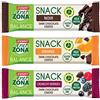 EnerZona Snack Balance Variety Pack ● 30 Barrette da 33g ● 10 Cioccolato Fondente + 10 Arancia + 10 Frutti di Bosco