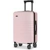 ETERNITIVE - Valigia Grande | Valigia Rigida in Policarbonato & ABS | Dimensioni: 74 x 45 x 31 cm 98L | Trolley Bagaglio a Mano con Lucchetto TSA | Bagaglio con Ruote a 360° | Valigia Durevole | Rosa