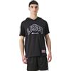 Champion Legacy Retro Sport-USA Hooded S/L T-Shirt, Nero, M Uomo
