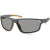 Timberland TBA9271 Occhiali da Sole Uomo, Occhiali da Sole Casual Leggeri, Forma Lente Rettangolare, Lenti Polarizzate Fumo, Grigio