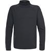 Trespass Riddy, Maglia Sportiva a Maniche Lunghe con Colletto da Uomo, Taglia XXS, Colore Nero