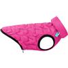 AiryVest Uni Piumino Elastic Revers Rosa/Nero S33 cm per Cani