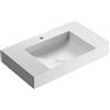 Ceramica Globo - Lavabo T - Edge sospeso o d'appoggio 80*47 - B6R82