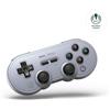 8BitDo SN30 Pro Bluetooth Controller, Hall Effect Joystick Update, Compatible with Switch, PC, macOS, Android, Steam Deck & Raspberry Pi (Gray)