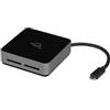 OWC Atlas Dual SD Card Reader, USB-C Dual-Slot SDXC UHS-II Card Reader, (OWCTCDSDRDR)