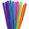 INNSPIRO Spazzole in ciniglia mix 15 mm x 50 cm. 6 colori. 10u., ideale per artigianato con bambini, decorazioni e attività creative