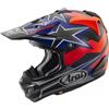 ARAI Casco MX-V EVO STARS & STRIPES DARK Nero Rosso ARAI M