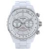 CHANEL Pre-Owned - Orologio J12 Chronographe 41mm Pre-owned anni 2010 - Uomo - vetro zaffiro/ceramica - Taglia unica - Bianco